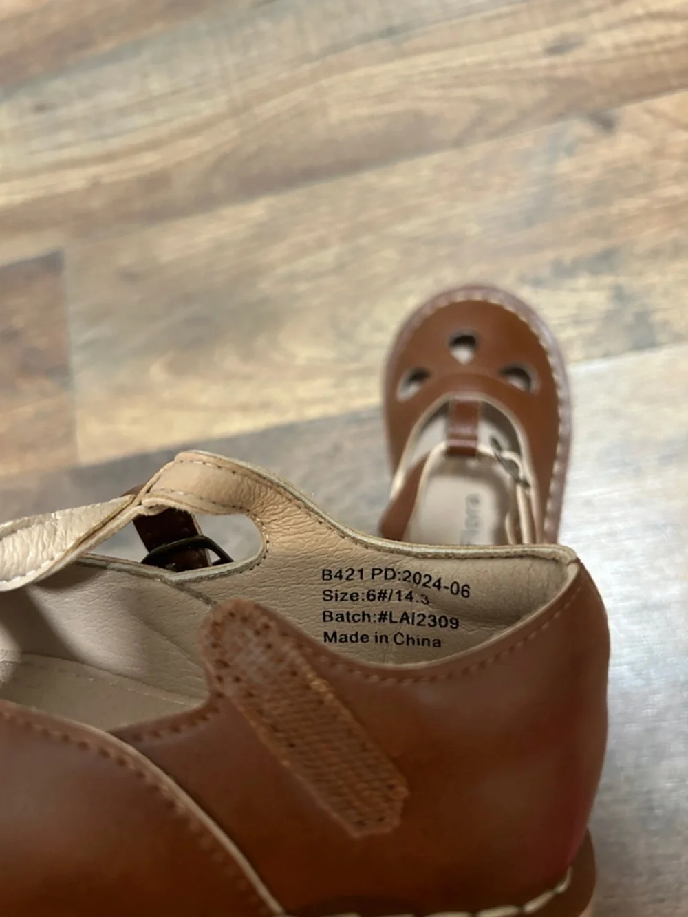 Felix & Flora Brown Toddler Mary Jane Ballet Flats Toddler Size 6